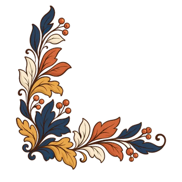 Corner flourish, free transparent PNG illustration
