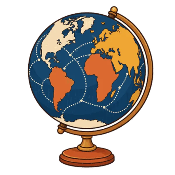 Trade routes, free transparent PNG illustration
