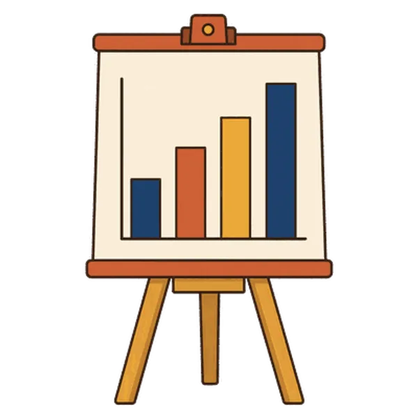 Presentation board, free transparent PNG illustration