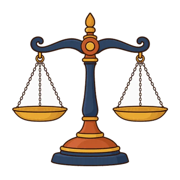 Balance scale, free transparent PNG illustration