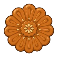 Yakgwa honey cookies illustration, free PNG