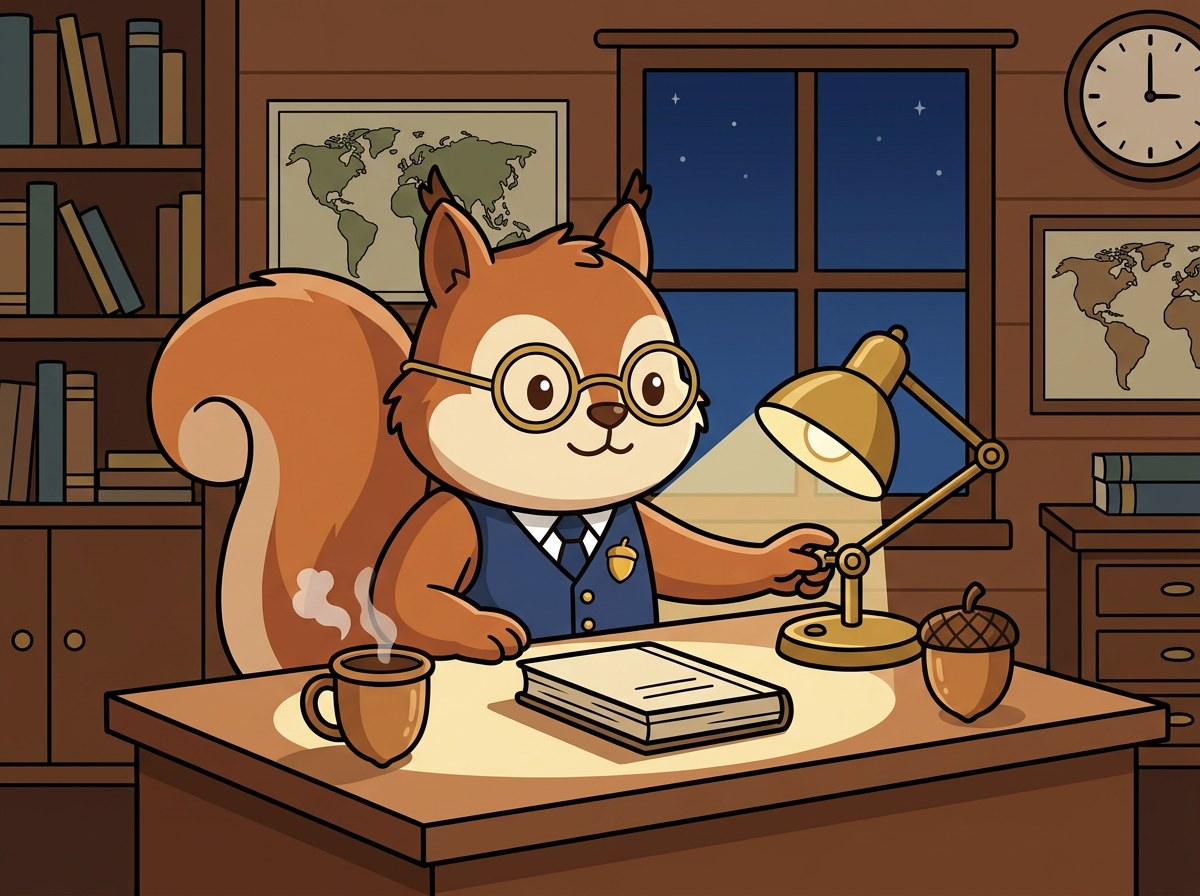 토리의 일상 제1화, 새벽의 장부 대표 컷